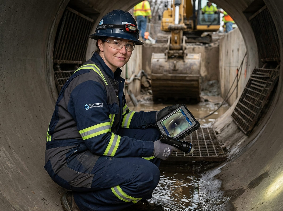 Sewer Line Inspection & Replacement in Hewitt